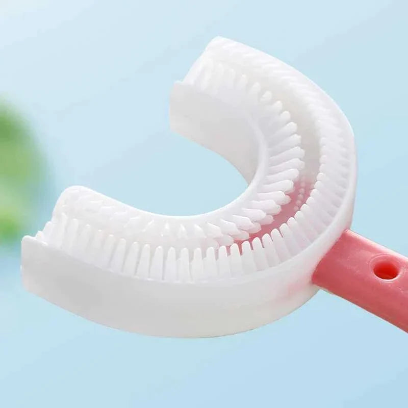 Set 3 periuțe de dinți circulare pentru copii